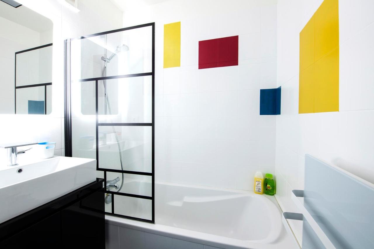 Appartement Entier - Le Mondrian - 1Ch Check-In 24H 维勒班 外观 照片